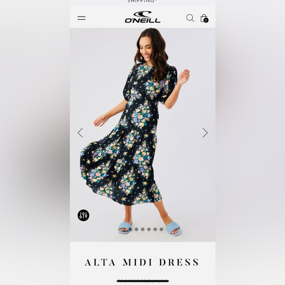 NWT Multi tiered maxi dress - Picture 9 of 14